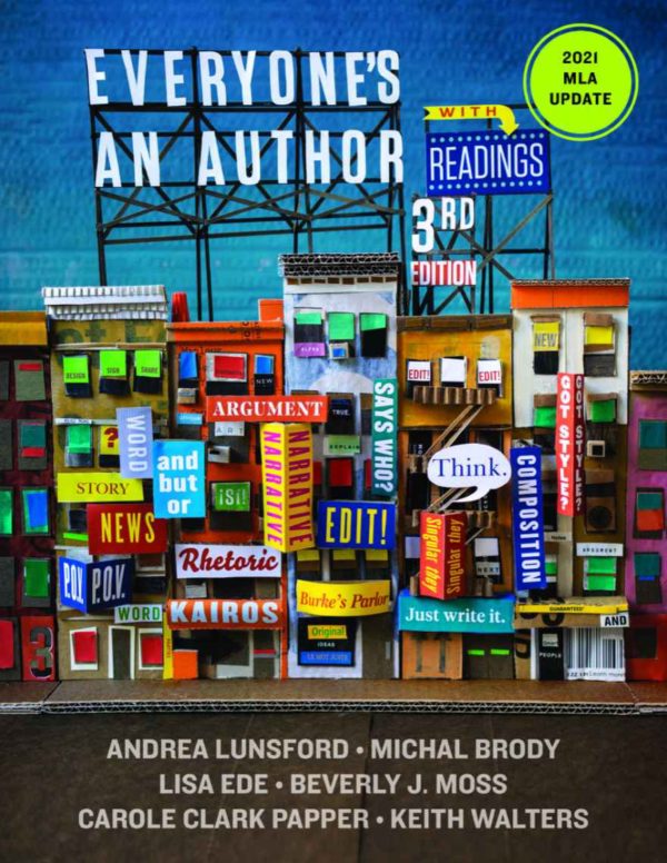 Everyone's an Author with Readings 2021 MLA Update 3rd Edition